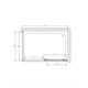 VINCEA Alpha Душевой уголок прямоугольный размер 120x80 см, двери раздвижные, профиль - брашированное золото / стекло - прозрачное VSR-3AL8012CLG - фото 369221
