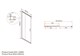 VINCEA Garda Душевой уголок прямоугольный размер 120x80 см, двери раздвижные, профиль - брашированное золото / стекло - прозрачное VSS-1G8012CLG - фото 369349