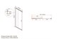 VINCEA Garda Душевой уголок прямоугольный размер 120x80 см, двери раздвижные, профиль - брашированное золото / стекло - прозрачное VSS-1G8012CLG - фото 369350