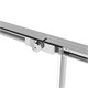 VINCEA Slim Soft Душевой уголок прямоугольный размер 130x80 см, двери раздвижные, профиль - хром / стекло - прозрачное VSR-1SS8013CL - фото 369643