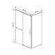 VINCEA Slim Soft Душевой уголок прямоугольный размер 130x90 см, двери раздвижные, профиль - хром / стекло - прозрачное VSR-1SS9013CL - фото 369729
