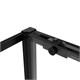 VINCEA Slim Soft Душевой уголок прямоугольный размер 140x90 см, двери раздвижные, профиль - черный / стекло - прозрачное VSR-1SS9014CLB - фото 369759