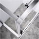 VINCEA Slim-N Душевой уголок прямоугольный размер 110x80 см, двери раздвижные, профиль - хром / стекло - прозрачное VSR-4SN8011CL - фото 370066