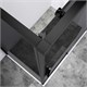 VINCEA Slim-N Душевой уголок прямоугольный размер 140x90 см, двери раздвижные, профиль - черный / стекло - тонированное VSR-4SN9014CGB - фото 370203