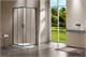 VINCEA Garda Душевой уголок прямоугольный размер 120x80 см, двери раздвижные, профиль - вороненая сталь / стекло - прозрачное VSS-1G8012CLGM - фото 370260