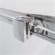 VINCEA Garda Душевой уголок прямоугольный размер 150x80 см, двери раздвижные, профиль - черный / стекло - прозрачное VSR-1G8015CLB - фото 370357