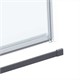 VINCEA Como Soft Душевой уголок прямоугольный размер 110x90 см, двери раздвижные, профиль - вороненая сталь / стекло - прозрачное VSR-1CS9011CLGM - фото 370491