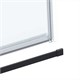 VINCEA Como Soft Душевой уголок прямоугольный размер 140x100 см, двери раздвижные, профиль - черный / стекло - прозрачное VSR-1CS1014CLB - фото 370701