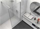 VINCEA Walk in HS Душевая перегородка ширина 80 см, профиль - хром / стекло - прозрачное VSW-1HS800CL - фото 371832