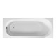 VINCEA Ванна акриловая VBT-2B170-LG с ножками 1700*700*480, пристенная, цвет белый VBT-2B170-LG - фото 371975