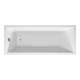 VINCEA Ванна акриловая VBT-2G170-LG с ножками 1700*700*470, пристенная, цвет белый VBT-2G170-LG - фото 372011