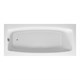 VINCEA Ванна акриловая VBT-2S180-LG с ножками 1800*800*430, пристенная, цвет белый VBT-2S180-LG - фото 372047