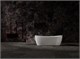 VINCEA Ванна Solid Surface VBT-6S03MW, 1700*800*630, белый мат., слив-перелив в комплекте VBT-6S03MW - фото 372093