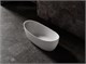 VINCEA Ванна Solid Surface VBT-6S03MW, 1700*800*630, белый мат., слив-перелив в комплекте VBT-6S03MW - фото 372095