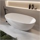 VINCEA Ванна акриловая VBT-601-1600, 1600*800*580, цвет белый, щелевой перелив VBT-601-1600 - фото 372110