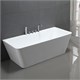 VINCEA Ванна акриловая VBT-425-1700 1700*800*600, цвет белый, щелевой перелив VBT-425-1700 - фото 372133