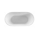 VINCEA Ванна акриловая VBT-426-1700 1700*800*580, цвет белый, щелевой перелив VBT-426-1700 - фото 372143