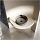 VINCEA Раковина прозрачная VBS-6T16B, 450*450*130, накладная, цвет черный VBS-6T16B - фото 372197