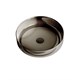 VINCEA Раковина прозрачная VBS-6T16B, 450*450*130, накладная, цвет черный VBS-6T16B - фото 372199