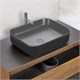 VINCEA Раковина керамическая VBS-105MA, 500*390*130, накладная, цвет антрацит матовый VBS-105MA - фото 372229