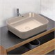 VINCEA Раковина керамическая VBS-105MC, 500*390*130, накладная, цвет капучино матовый VBS-105MC - фото 372232