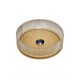 VINCEA Раковина стеклянная VBS-5GL04, 400*400*125, накладная, цвет прозрачный/золото VBS-5GL04 - фото 372311