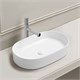 VINCEA Раковина керамическая VBS-50760, 600*380*122, накладная, цвет белый VBS-50760 - фото 372341