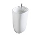 VINCEA Раковина керамическая VBS-2P202, 500*460*880, напольная, цвет белый VBS-2P202 - фото 372357