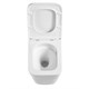VINCEA Q-Line Унитаз подвесной Tornado Q-Line VT1-12T безободковый, цвет белый, ультратонкое soft-close сиденье VT1-12T - фото 372514
