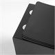 VINCEA Piatti Унитаз подвесной Piatti VT1-11SMB, цвет черный матовый, ультратонкое soft-close сиденье VT1-11SMB - фото 372565