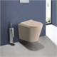 VINCEA Piatti Унитаз подвесной Piatti VT1-11SMC, цвет капучино матовый, ультратонкое soft-close сиденье VT1-11SMC - фото 372569