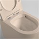 VINCEA Piatti Унитаз подвесной Piatti VT1-11SMC, цвет капучино матовый, ультратонкое soft-close сиденье VT1-11SMC - фото 372572