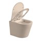 VINCEA Piatti Унитаз подвесной Piatti VT1-11SMC, цвет капучино матовый, ультратонкое soft-close сиденье VT1-11SMC - фото 372577