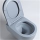 VINCEA Evo Унитаз подвесной Evo VT1-34SMO безободковый, цвет океан матовый, ультратонкое soft-close сиденье VT1-34SMO - фото 372593