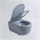VINCEA Evo Унитаз подвесной Evo VT1-34SMO безободковый, цвет океан матовый, ультратонкое soft-close сиденье VT1-34SMO - фото 372594