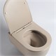 VINCEA Evo Унитаз подвесной Evo VT1-34SMC безободковый, цвет капучино матовый, ультратонкое soft-close сиденье VT1-34SMC - фото 372603