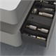 VINCEA База под раковину Caprise 1000 подвесная, 1 выкатной ящик soft close, светло-серый матовый VMC-4CA100MLG - фото 372689