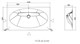 VINCEA Раковина Caprise VCB-4CA100MWG, Corian, цвет белый матовый + серый матовый VCB-4CA100MWG - фото 372713