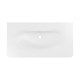 VINCEA Раковина Caprise VCB-4CA100MWLG, Corian, цвет белый матовый + светло-серый матовый VCB-4CA100MWLG - фото 372716