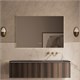 VINCEA База под раковину Luxe 1400 подвесная, 2 выкатных ящика soft close, натуральный орех VMC-4LX140WN - фото 372780