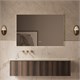 VINCEA База под раковину Luxe 1400 подвесная, 2 выкатных ящика soft close, натуральный орех VMC-4LX140WN - фото 372786