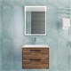VINCEA База под раковину Chiara 2D 600 подвесная, 2 выкатных ящика soft-close, C.Oak VMC-2C2600CO - фото 372817