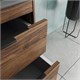VINCEA База под раковину Chiara 2D 600 подвесная, 2 выкатных ящика soft-close, C.Oak VMC-2C2600CO - фото 372825