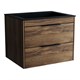 VINCEA База под раковину Chiara 2D 600 подвесная, 2 выкатных ящика soft-close, C.Oak VMC-2C2600CO - фото 372827