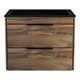 VINCEA База под раковину Chiara 2D 600 подвесная, 2 выкатных ящика soft-close, C.Oak VMC-2C2600CO - фото 372830