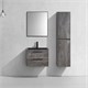 VINCEA База под раковину Chiara 2D 600 подвесная, 2 выкатных ящика soft-close, G.Stone VMC-2C2600GS - фото 372833