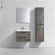 VINCEA База под раковину Chiara 2D 600 подвесная, 2 выкатных ящика soft-close, G.Stone VMC-2C2600GS - фото 372834