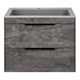VINCEA База под раковину Chiara 2D 600 подвесная, 2 выкатных ящика soft-close, G.Stone VMC-2C2600GS - фото 372840