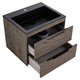 VINCEA База под раковину Chiara 2D 600 подвесная, 2 выкатных ящика soft-close, R.Oak VMC-2C2600RO - фото 372853