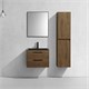 VINCEA База под раковину Chiara 2D 600 подвесная, 2 выкатных ящика soft-close, T.Oak VMC-2C2600TO - фото 372860